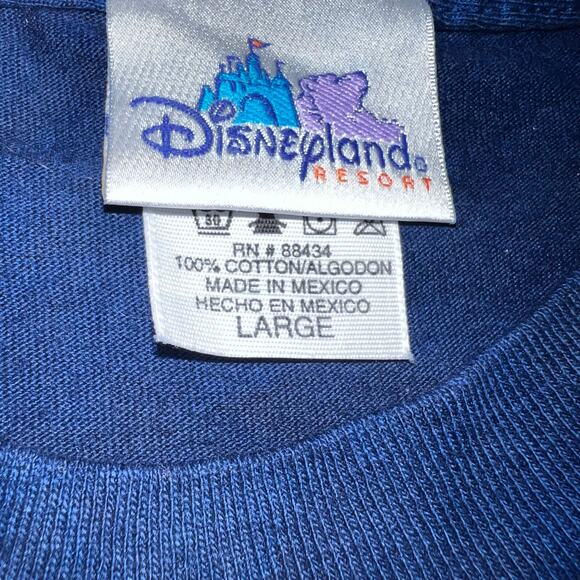 Vintage Disneyland resorts Animation Walt Disney T-shirt All Over Print LARGE - Picture 7 of 12